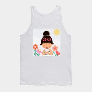 The Ice Cream Adventures of a Joyful Girl Tank Top